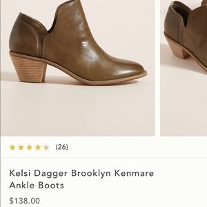 Anthropologie Kelsi Dagger Brand New Boots